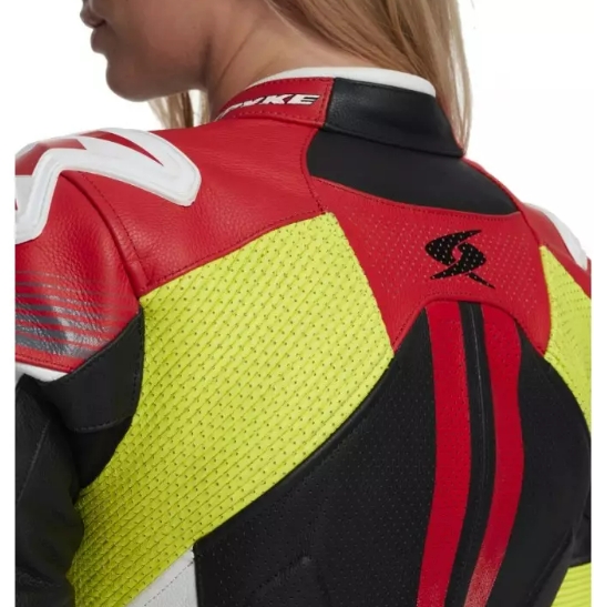 Мотокостюм Spyke Estoril Sport Lady Black-Red-Yellow 46
