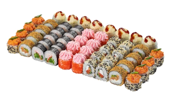 суши-сет с различными начинками